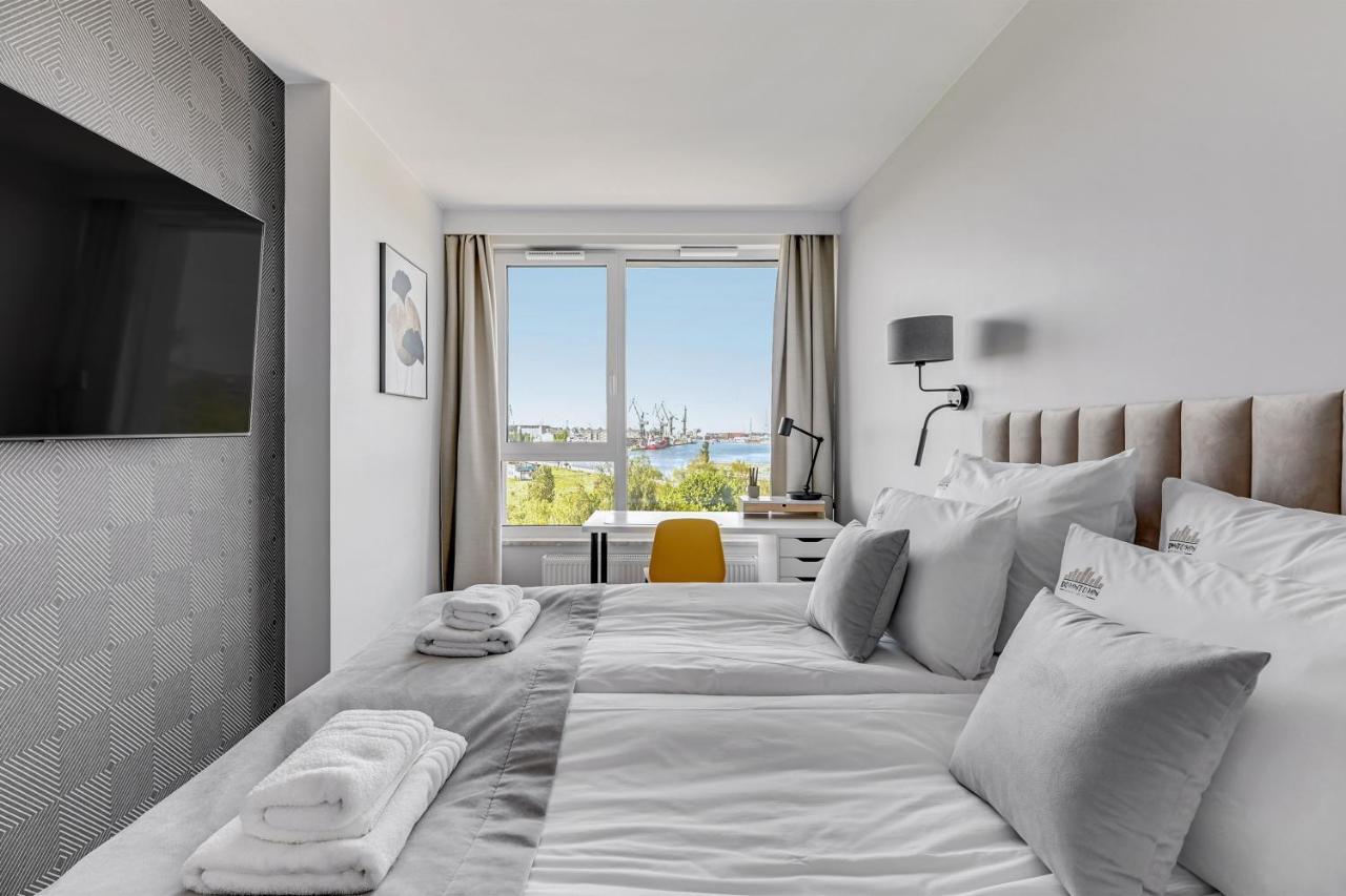גדנסק Chlebova - Riverside View Terrace, Free Parking, Gym & Kidsplay By Downtown Apartments מראה חיצוני תמונה