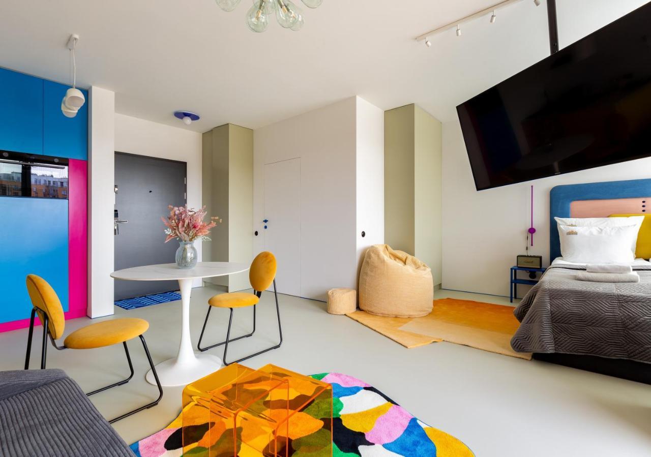גדנסק Chlebova - Riverside View Terrace, Free Parking, Gym & Kidsplay By Downtown Apartments מראה חיצוני תמונה