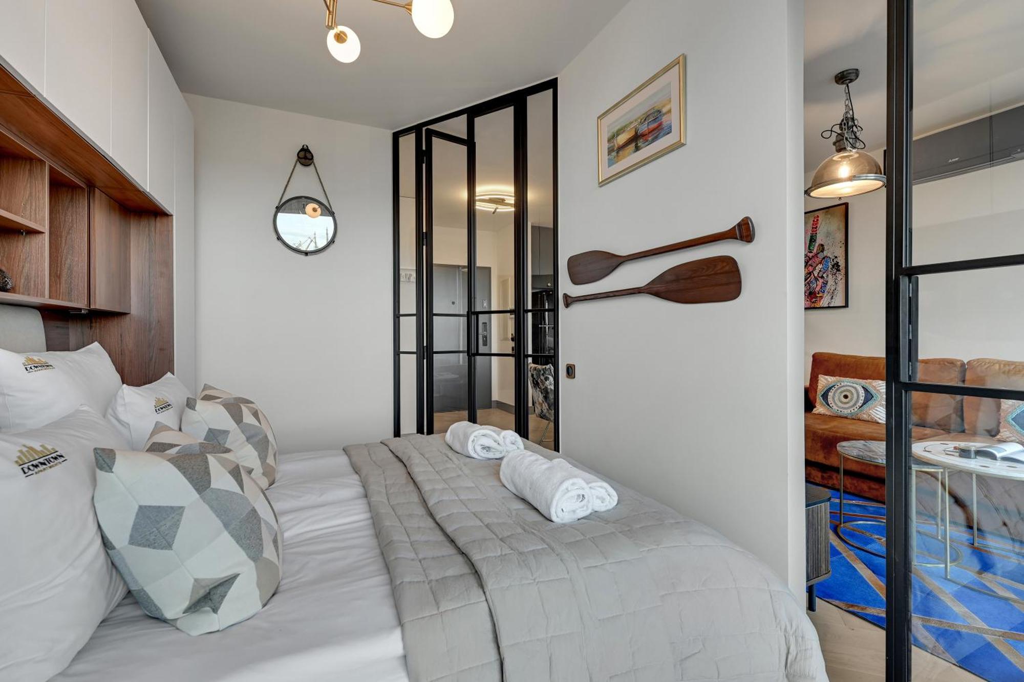 גדנסק Chlebova - Riverside View Terrace, Free Parking, Gym & Kidsplay By Downtown Apartments מראה חיצוני תמונה