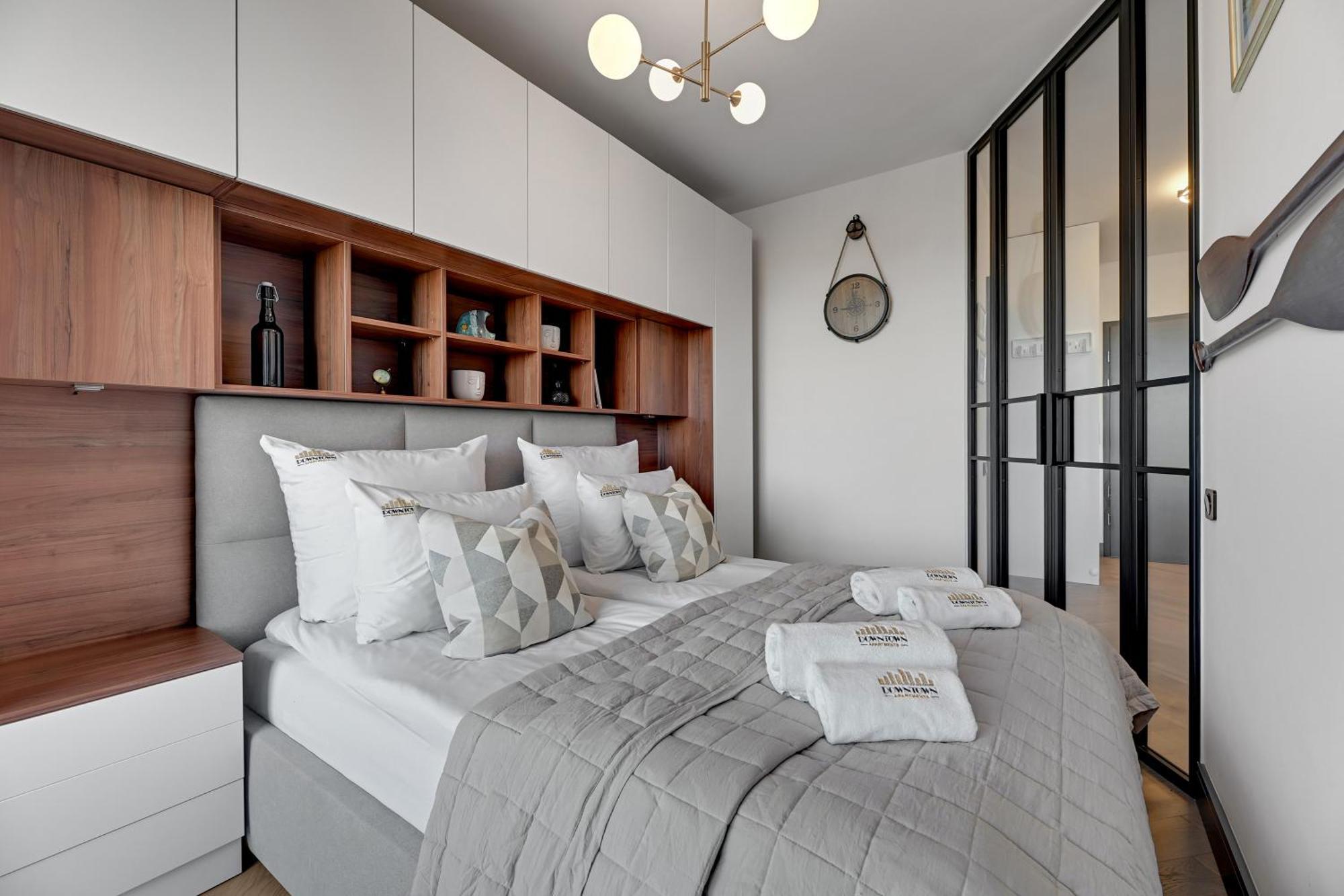 גדנסק Chlebova - Riverside View Terrace, Free Parking, Gym & Kidsplay By Downtown Apartments מראה חיצוני תמונה