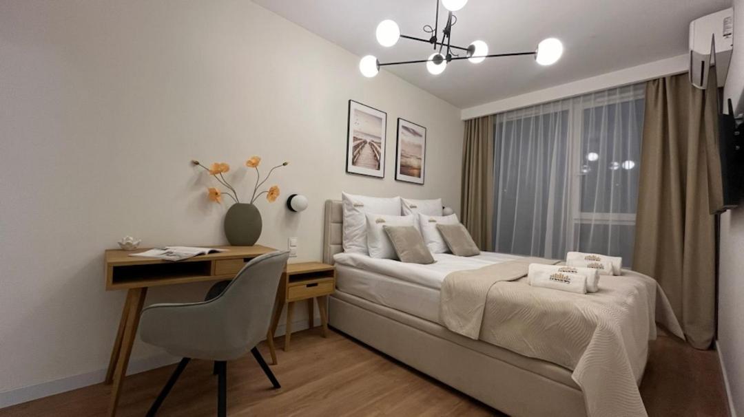 גדנסק Chlebova - Riverside View Terrace, Free Parking, Gym & Kidsplay By Downtown Apartments מראה חיצוני תמונה
