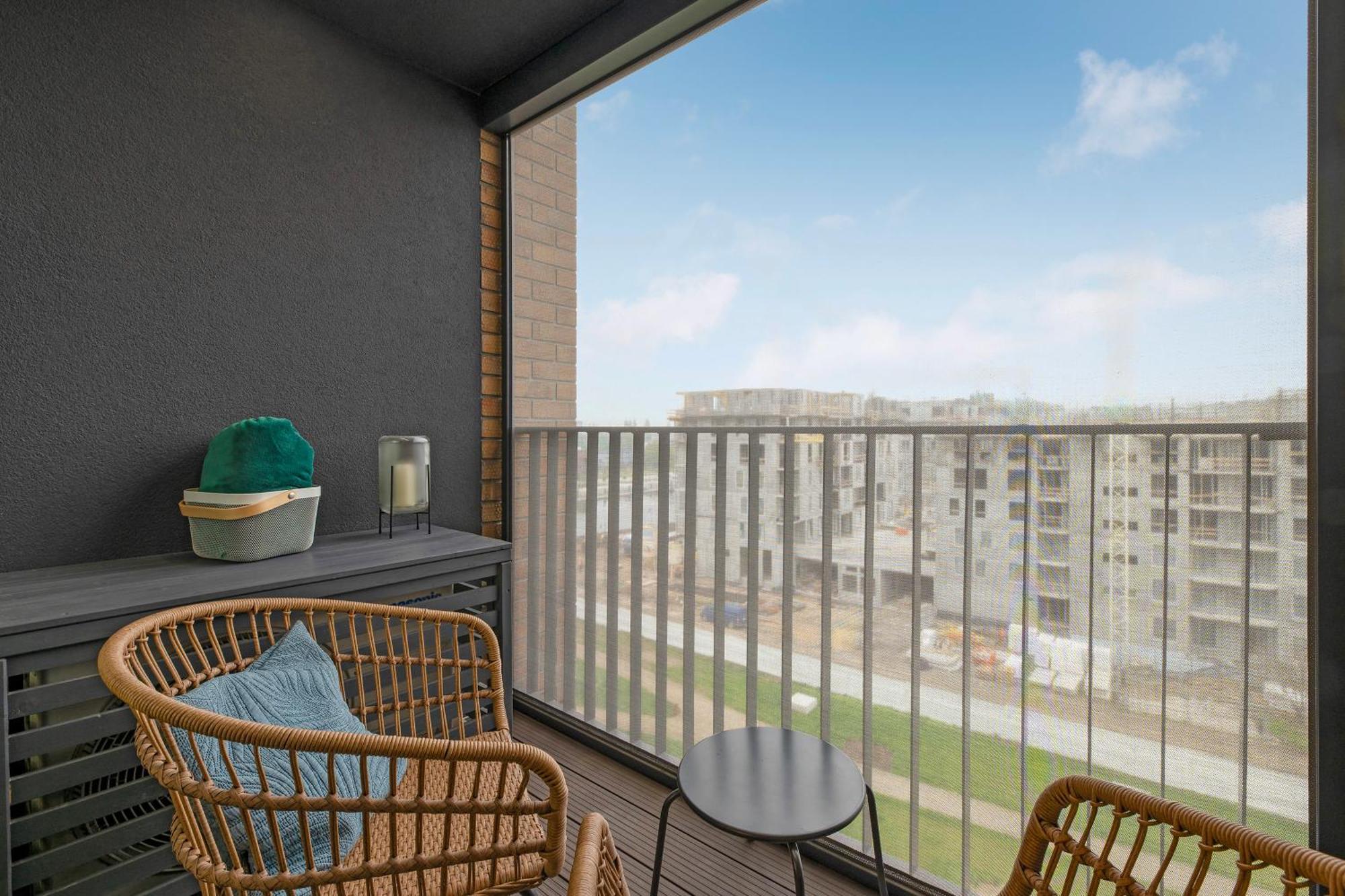 גדנסק Chlebova - Riverside View Terrace, Free Parking, Gym & Kidsplay By Downtown Apartments מראה חיצוני תמונה